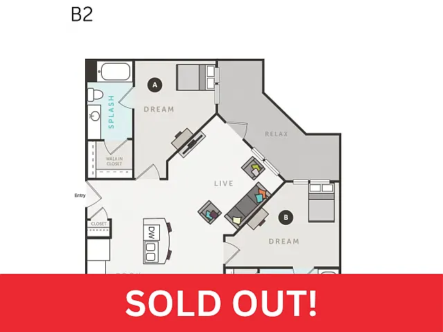 Floor plan B2