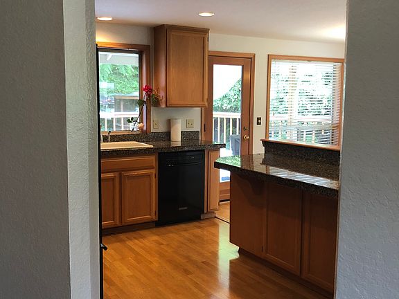 Kitchen from entry way