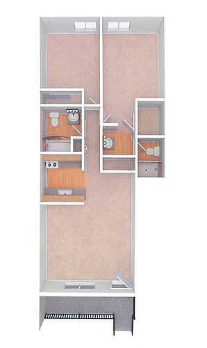 Floor plan Hurley