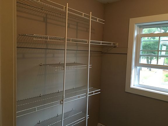 First floor walk-in closet