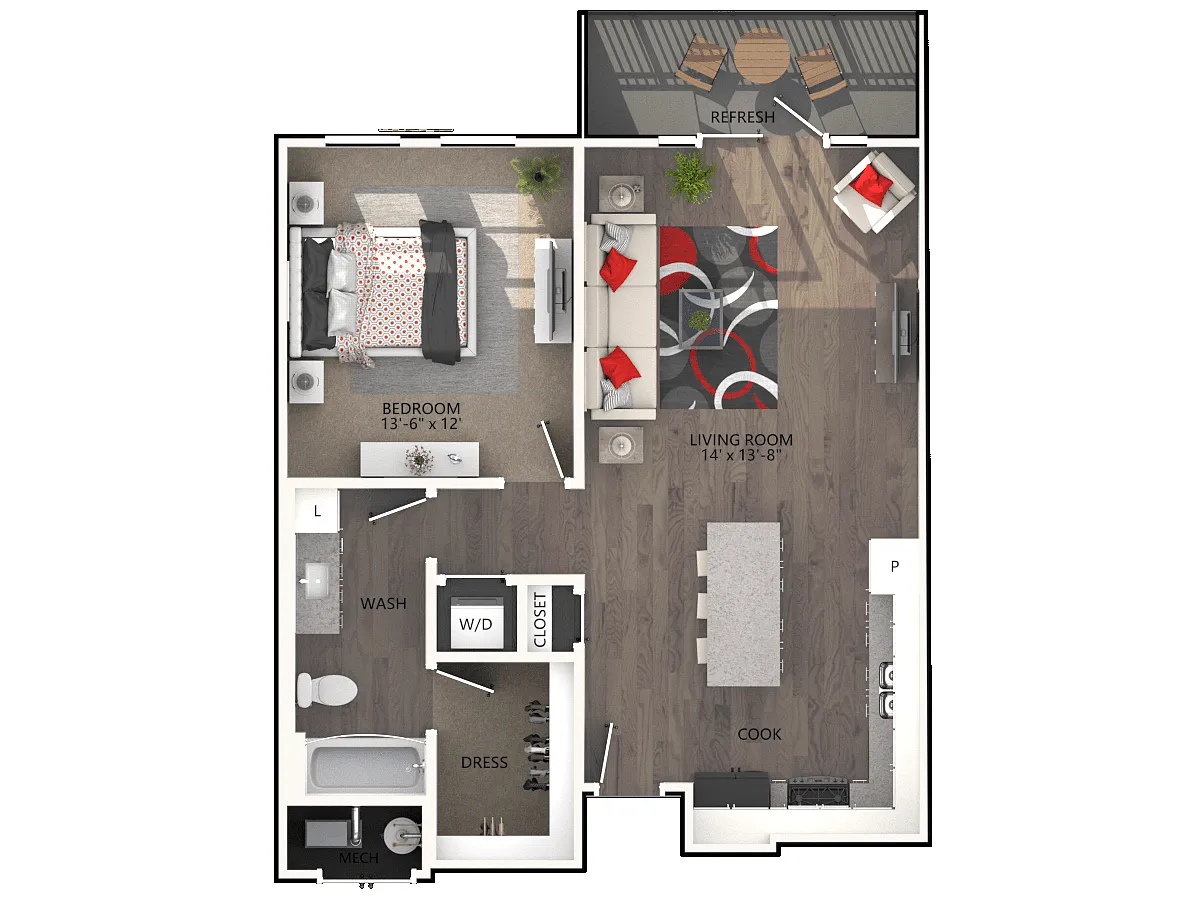 Floor plan A1