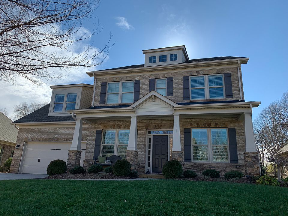 Welcoming front porch