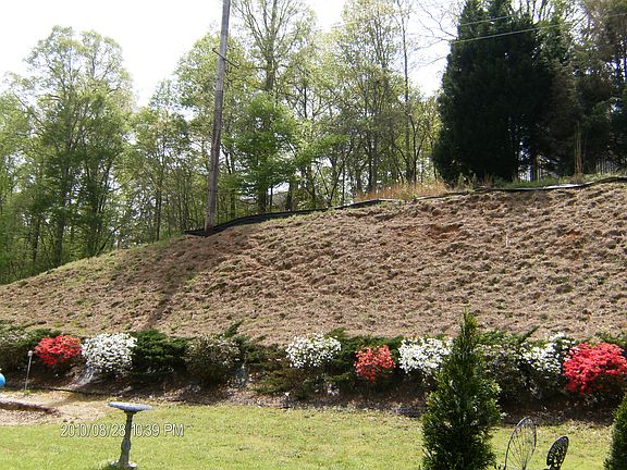 Rental faces a hill, a deer haven, and garden area below. Springs brings spectacular in abundant azeleas.