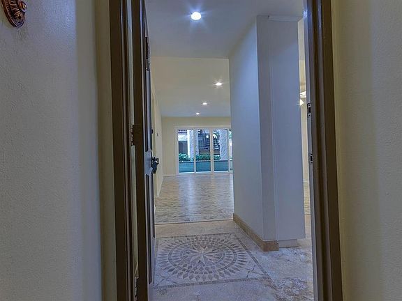 Beautiful mosaic entrance