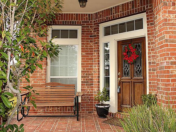 Front Door Area With Room for Bench.