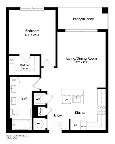 Floor plan A1.2 - 120% AMI