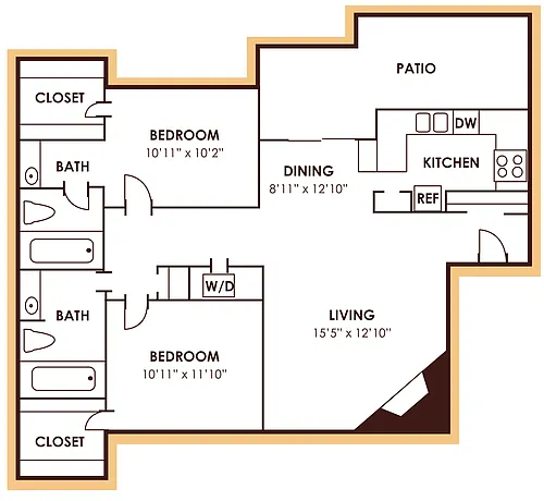 Floor plan E