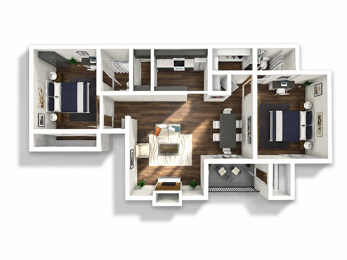 Floor plan Live Oak