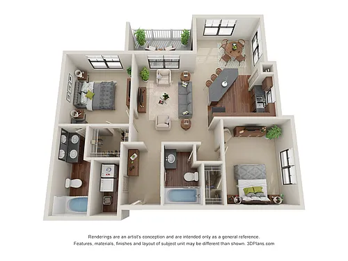 Floor plan The Magnolia