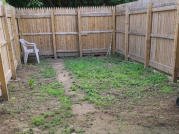 Large Fenced Backyard