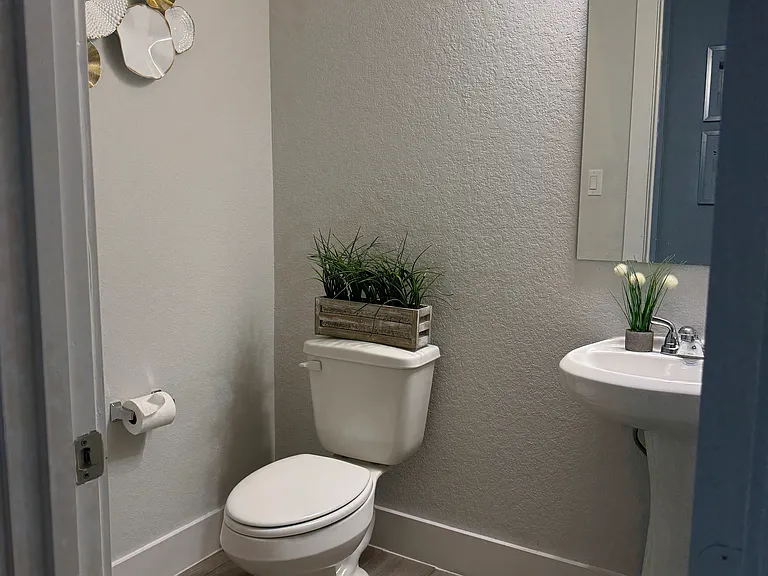 Half bath first floor