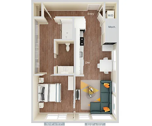 Floor plan AM08-705
