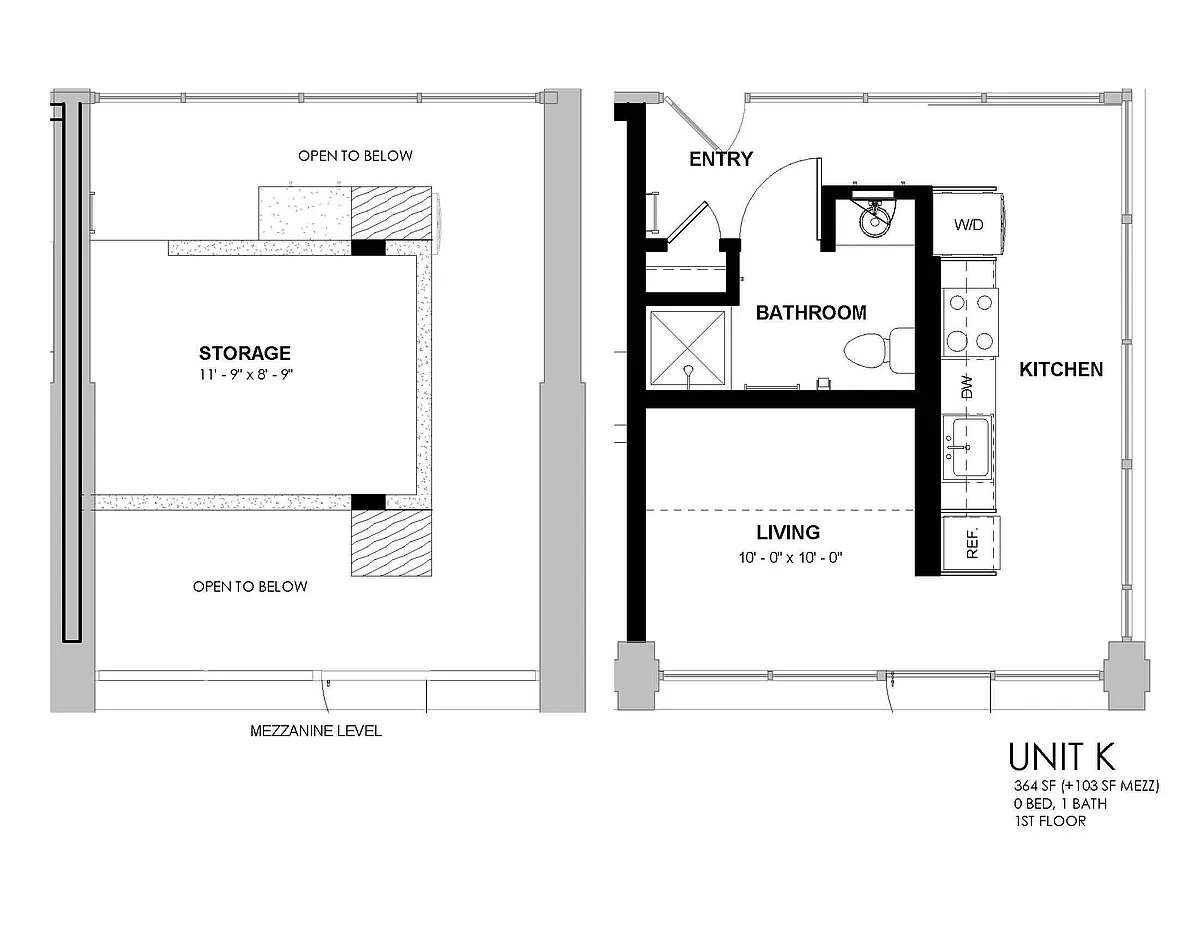 Floor plan K1