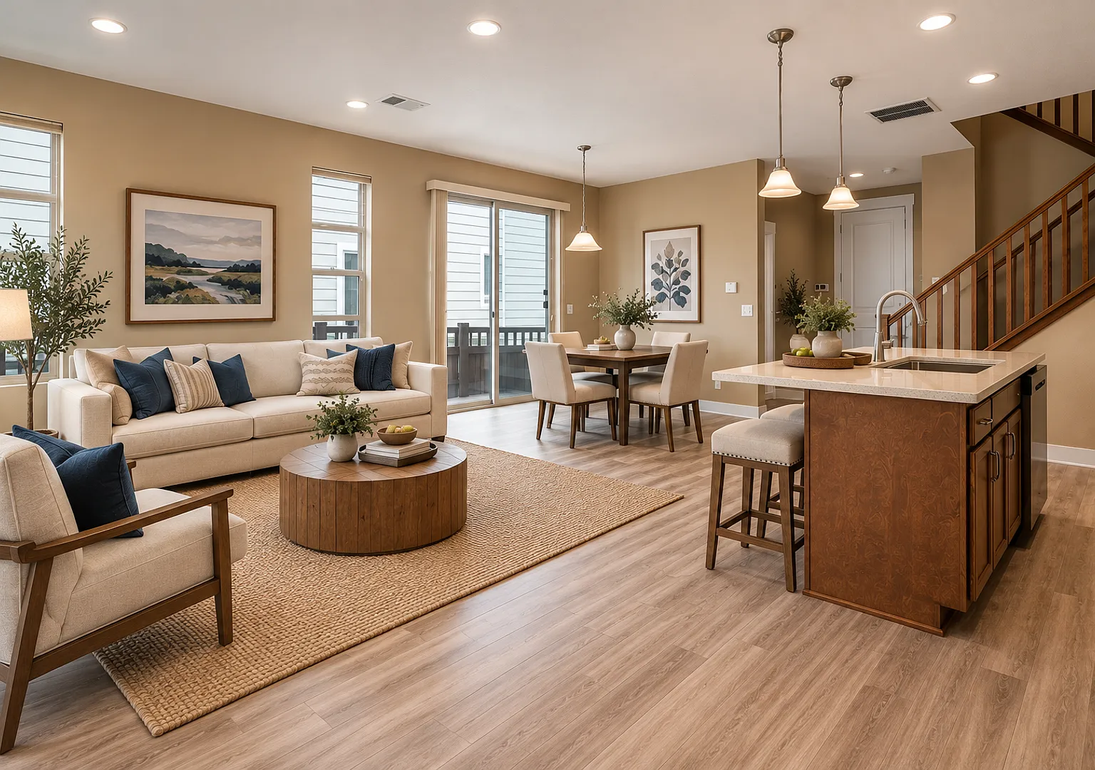 Modern 3BR Lakewood Townhome with 2-Car Garage — Photo 4