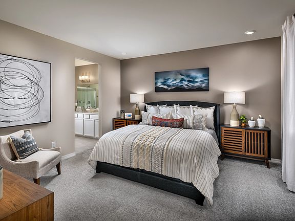 Primary Bedroom at Trilogy Tehaleh