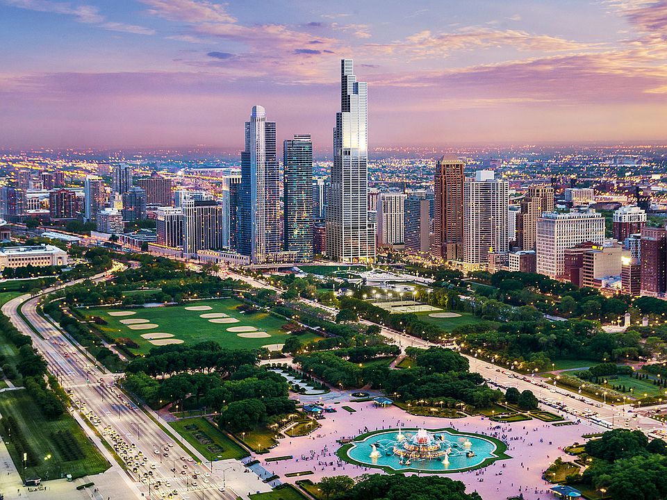 Grant Park & Lake Michigan Views