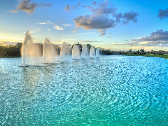 Entrance Fountains