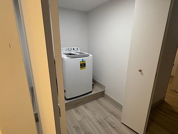 In-Unit Laundry Room