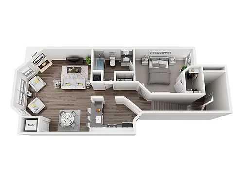 Floor plan Kensington II Upper