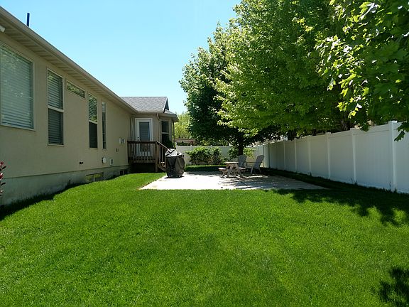 Backyard with patio