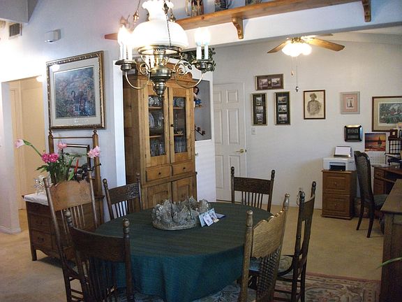 Dining room view to Den / Optional bedroom