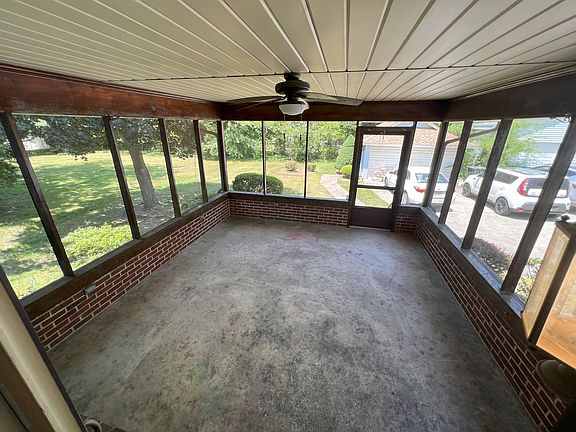 Screened in Porch - inside view