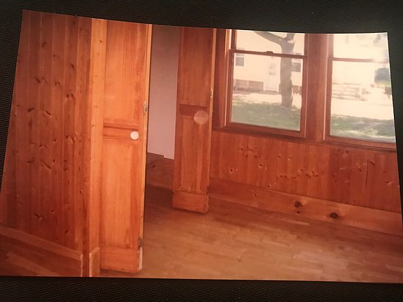 unit #1 cedar wall and floor