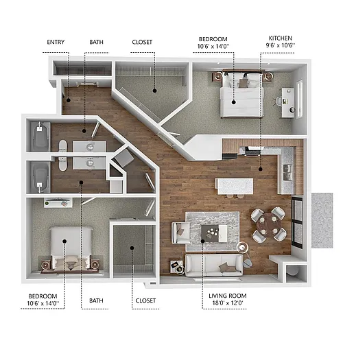 Floor plan B6 - Explore