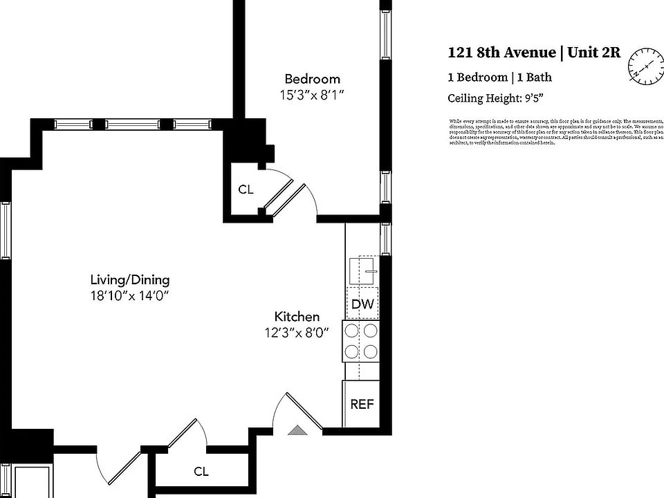 2nd image of 121 8th Ave APT 2R