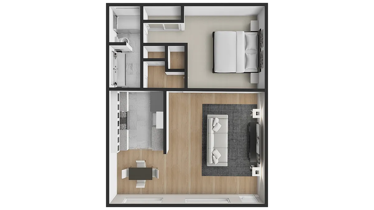 Floor plan Layout E
