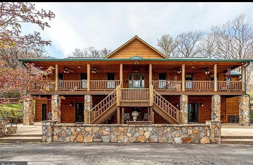 Front of house. Basement access lower floor, upstairs is main floor