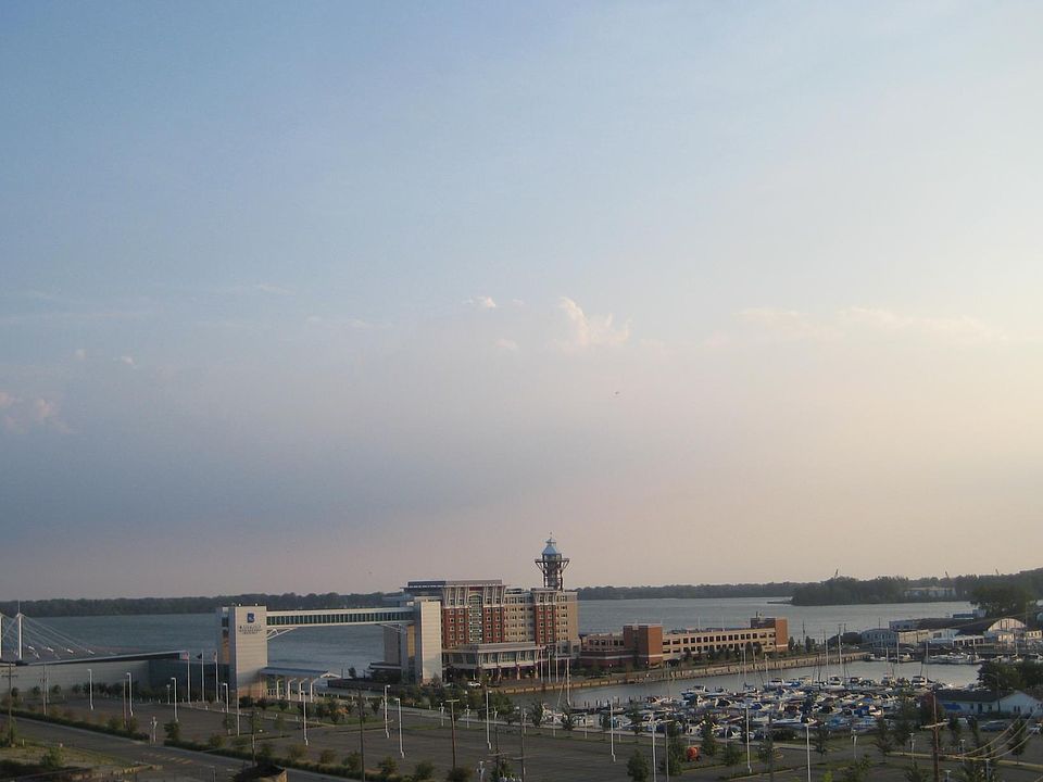 View towards the east