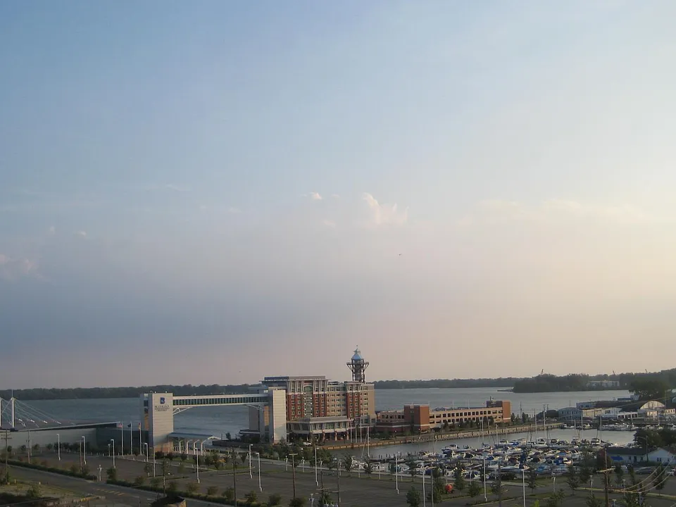 View towards the east