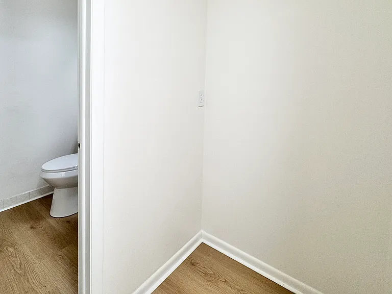 Dedicated space for a makeup vanity