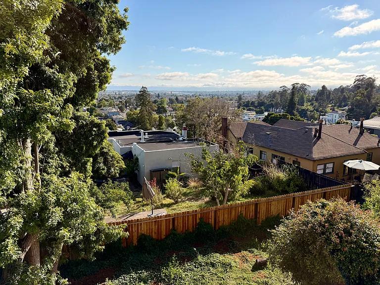 Daytime view from balcony