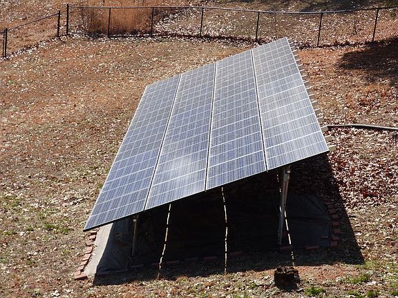 Solar offsets electric cost