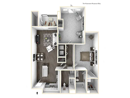 Floor plan 1X2