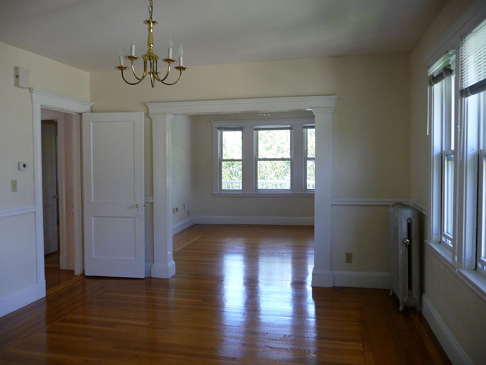 Dining room looking into living room