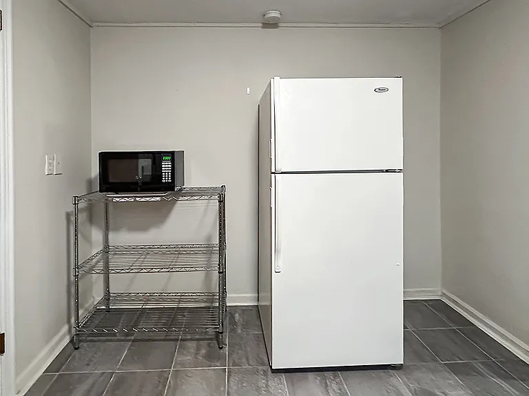Lower Level Storage Area
