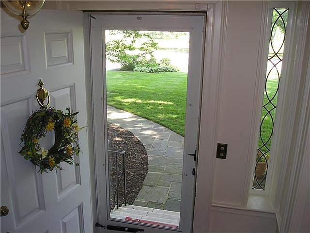 Front Door with Side Light Panels
