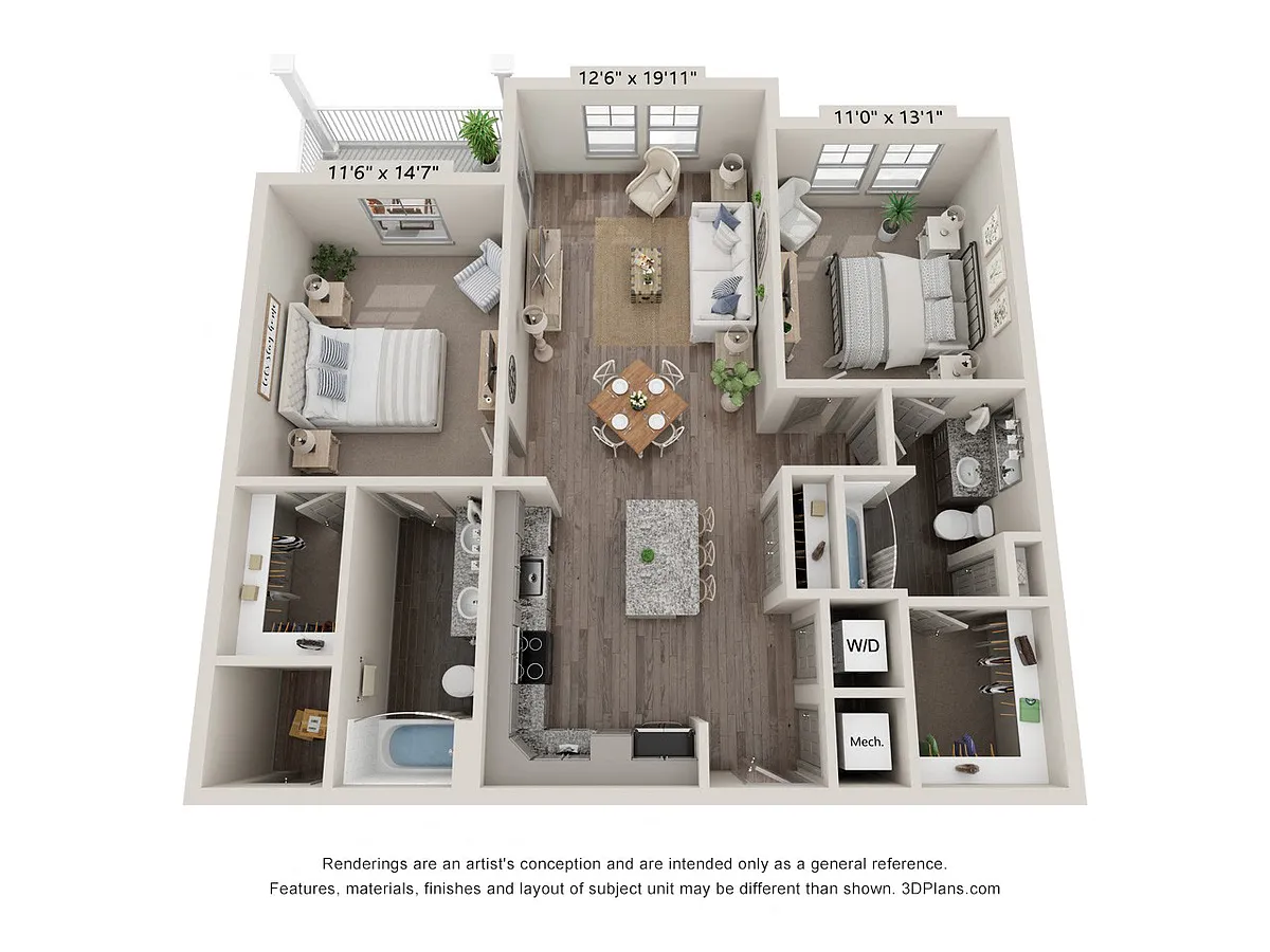 Floor plan B1