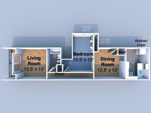 2nd image of 315-323 N 5th St #1B-1Ba-930Sqft