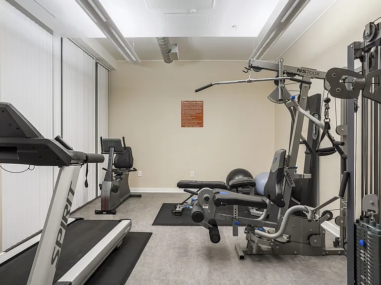 Our Apartment Fitness Center at Sleek Lofts Apartments in Denver, Colorado