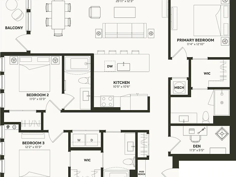 C2 floor plan Cullman House