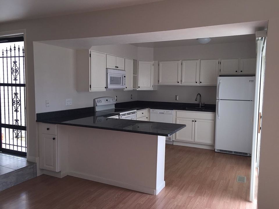 Into kitchen from living room