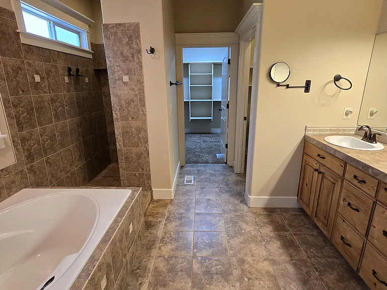 Master bathroom