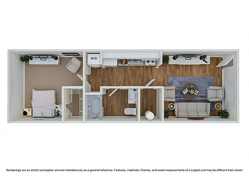 Floor plan Beaumont A1