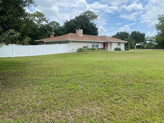 Large front yard