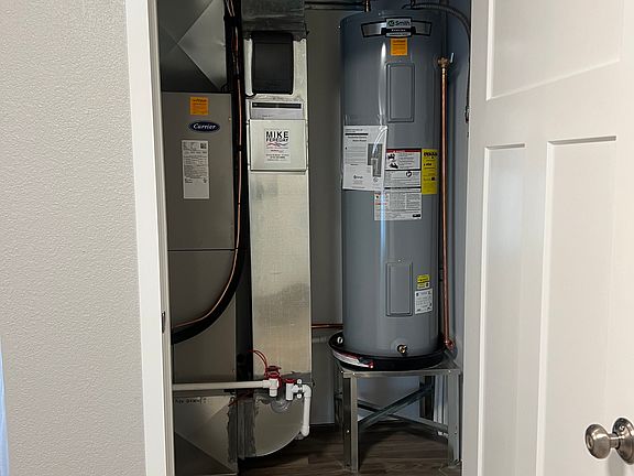 Utility closet and extra storage