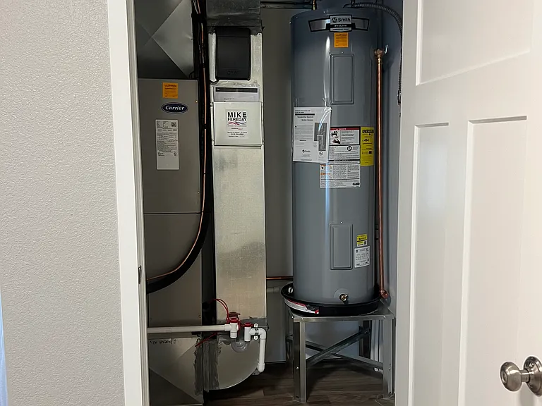 Utility closet and extra storage